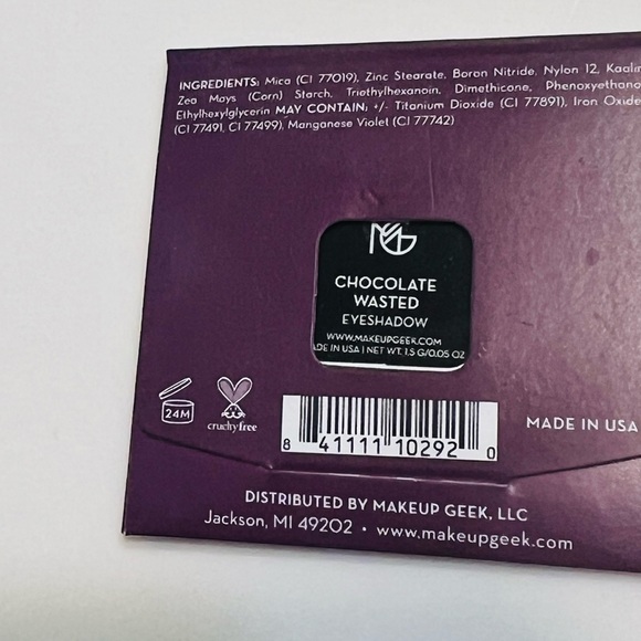 COPY - Makeup Geek Signature Eyeshadow ❤️Chocolate Wasted❤️ - Picture 4 of 4